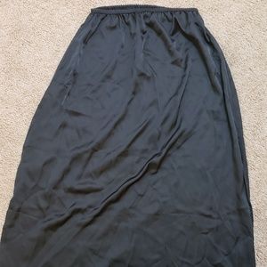 AvidLove Black under Skirt silk Size M
